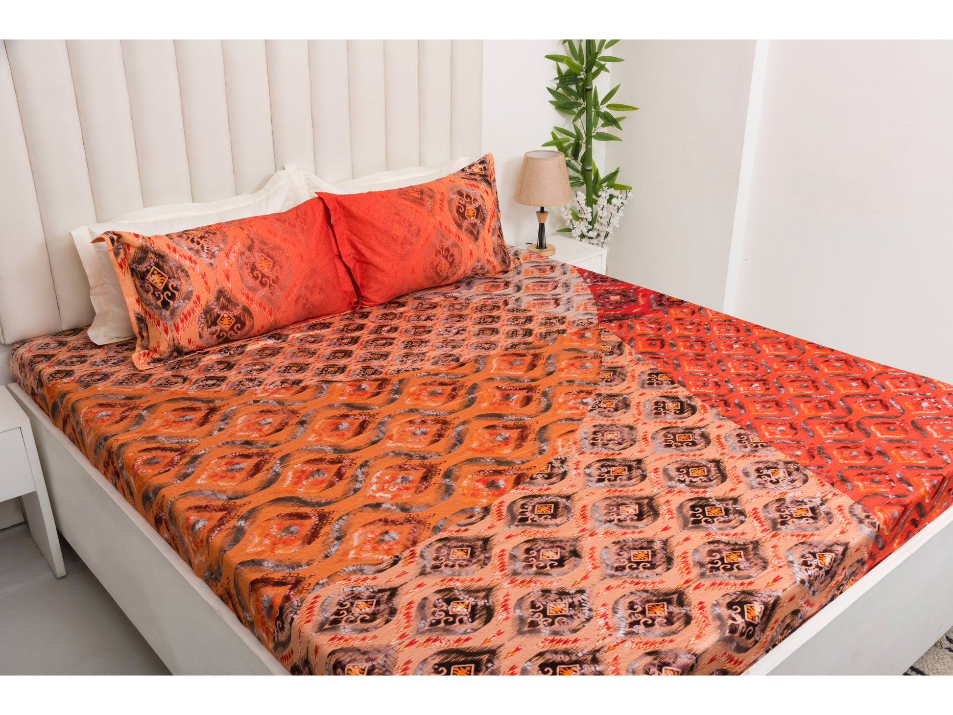 DIGITAL PRINTED BEDSHEET 100% COTTON (3PCS,PRINTED) - Bedding Bliss