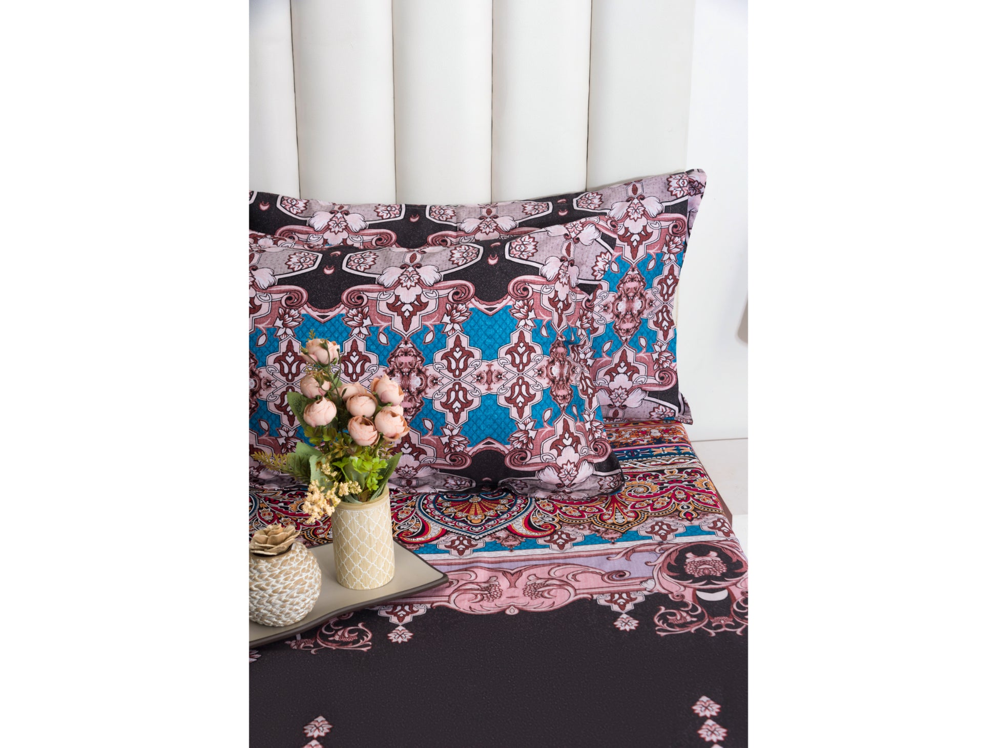 DIGITAL PRINTED BEDSHEET 100% COTTON (3PCS,PRINTED) - Bedding Bliss