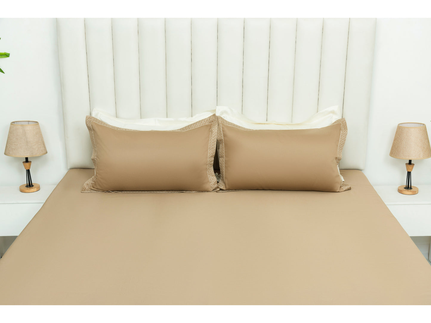 EMBROIDERY BEDSHEET 100% COTTON (3PCS) - Bedding Bliss