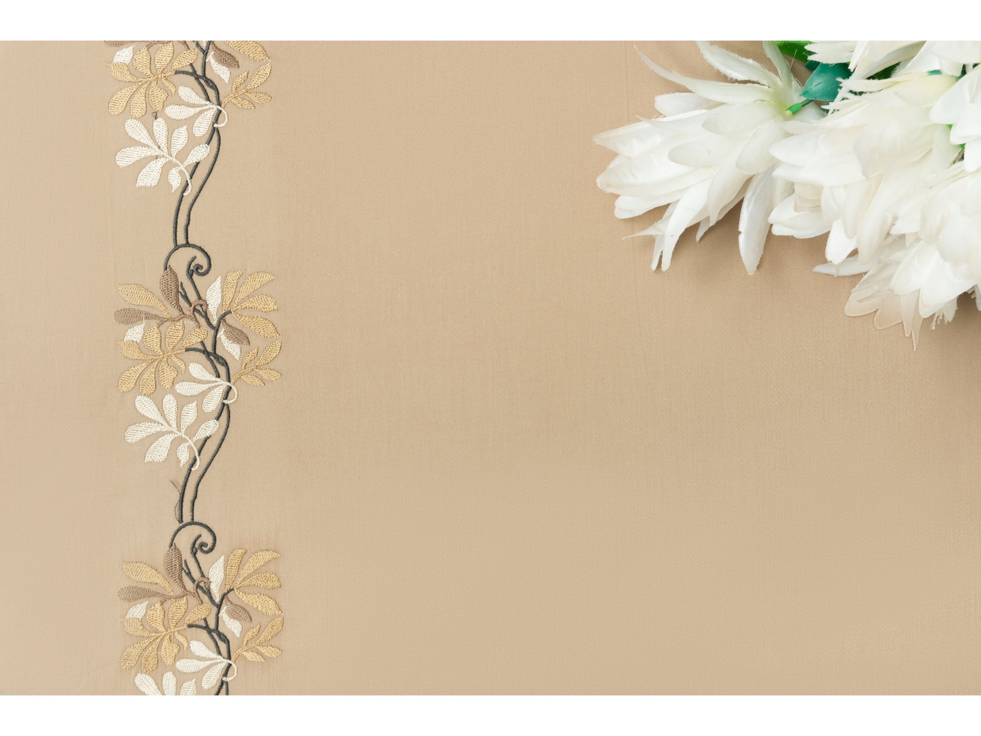 EMBROIDERY BEDSHEET 100% COTTON (3PCS) - Bedding Bliss