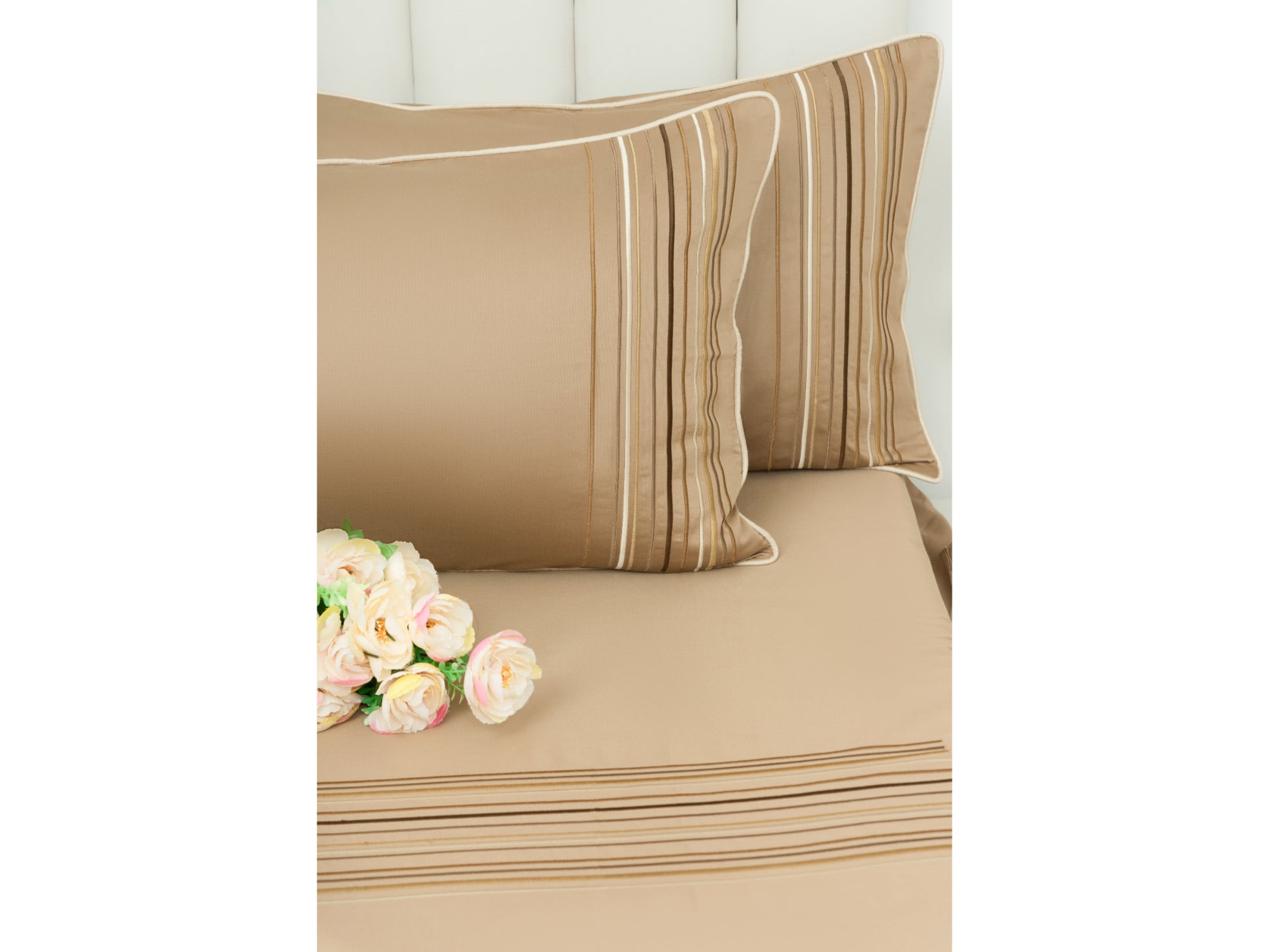 EMBROIDERY BEDSHEET 100% COTTON (3PCS) - Bedding Bliss