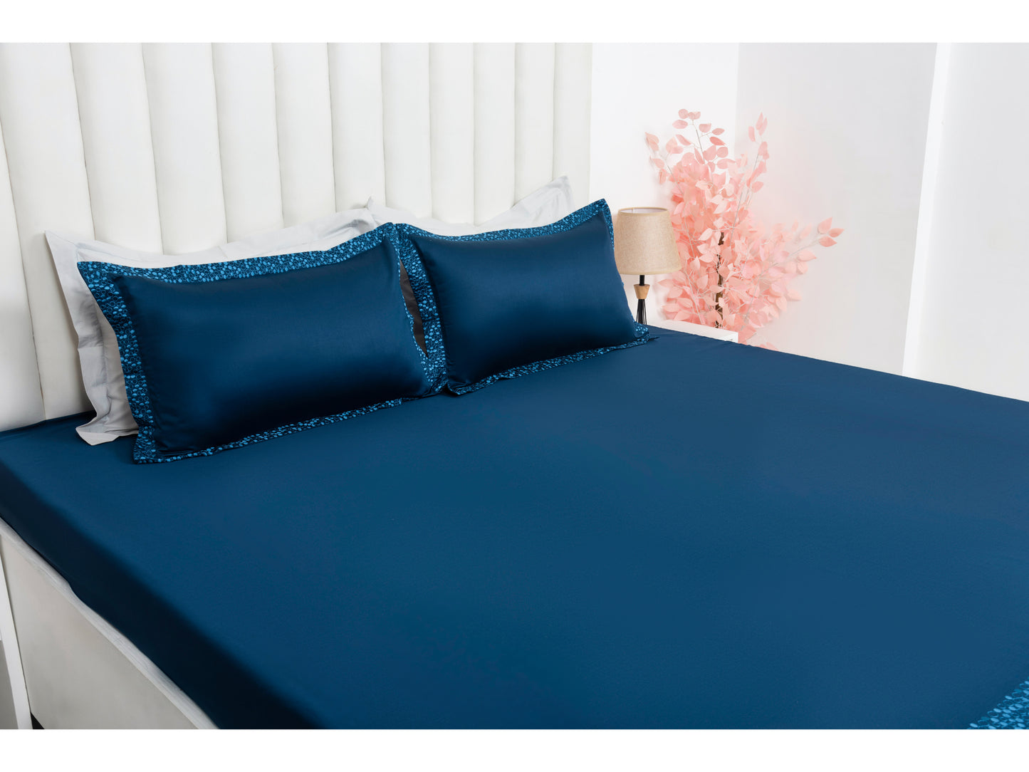 EMBROIDERY BEDSHEET 100% COTTON (3PCS) - Bedding Bliss