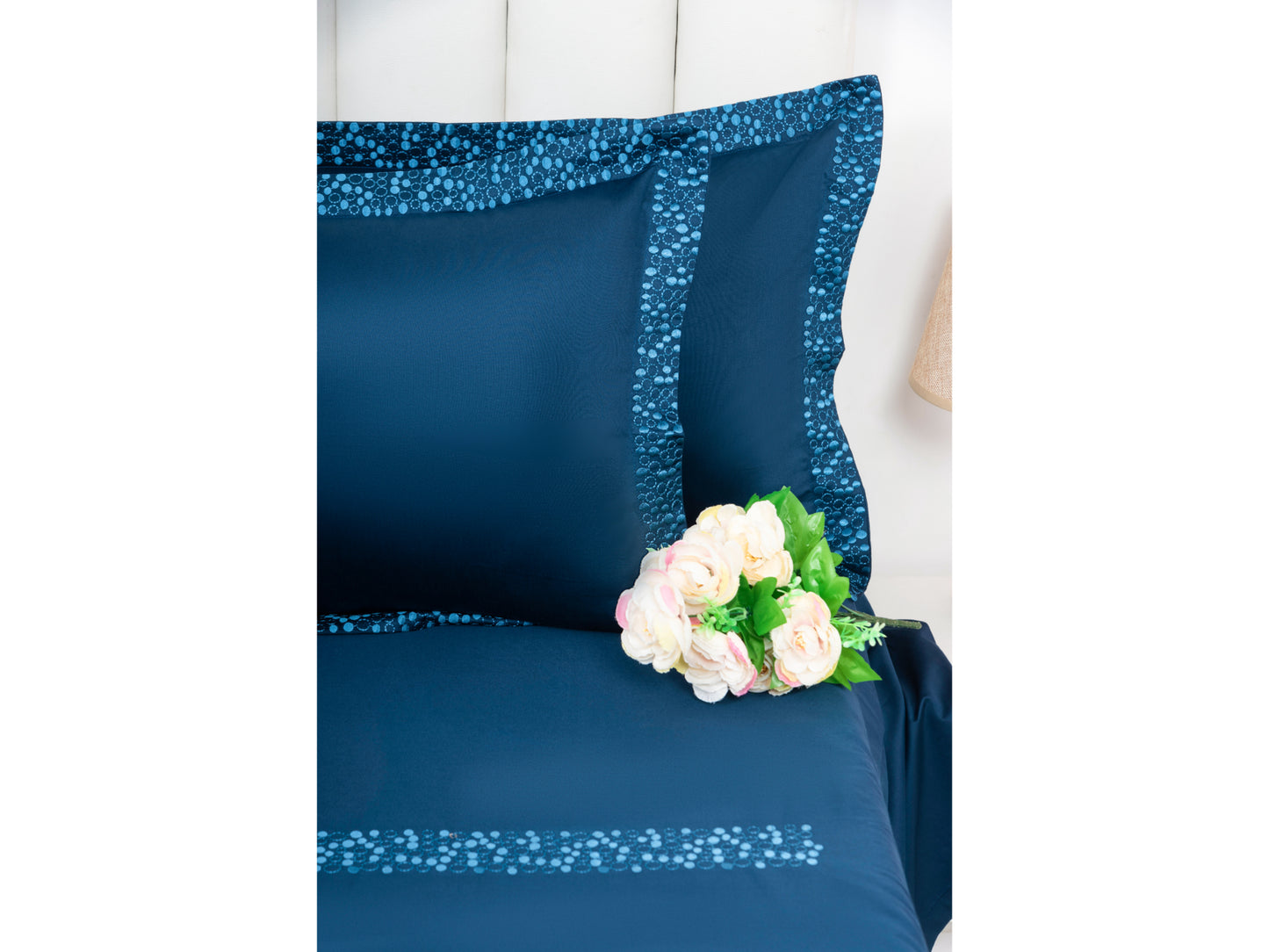 EMBROIDERY BEDSHEET 100% COTTON (3PCS) - Bedding Bliss