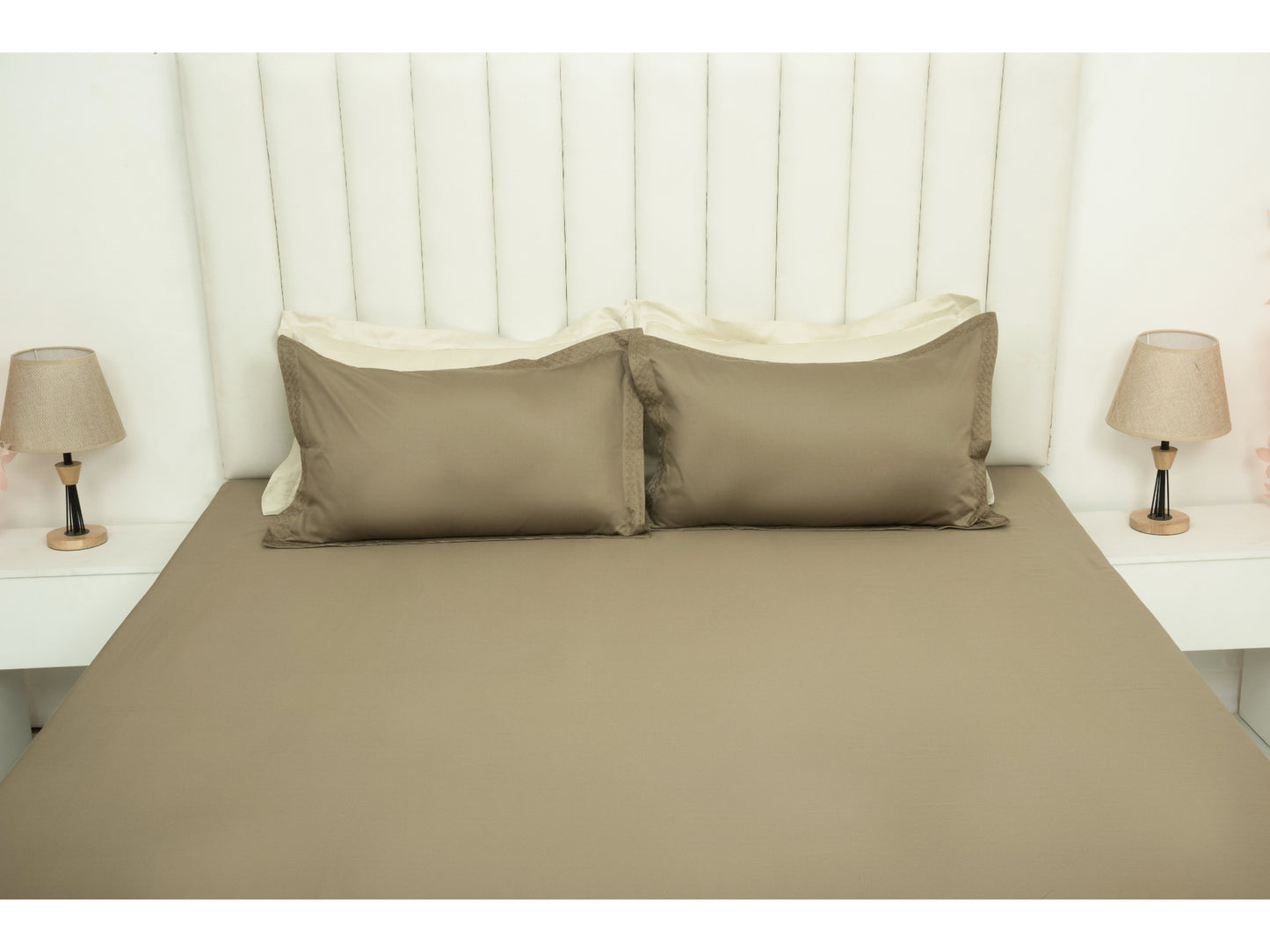 EMBROIDERY BEDSHEET 100% COTTON (3PCS) - Bedding Bliss