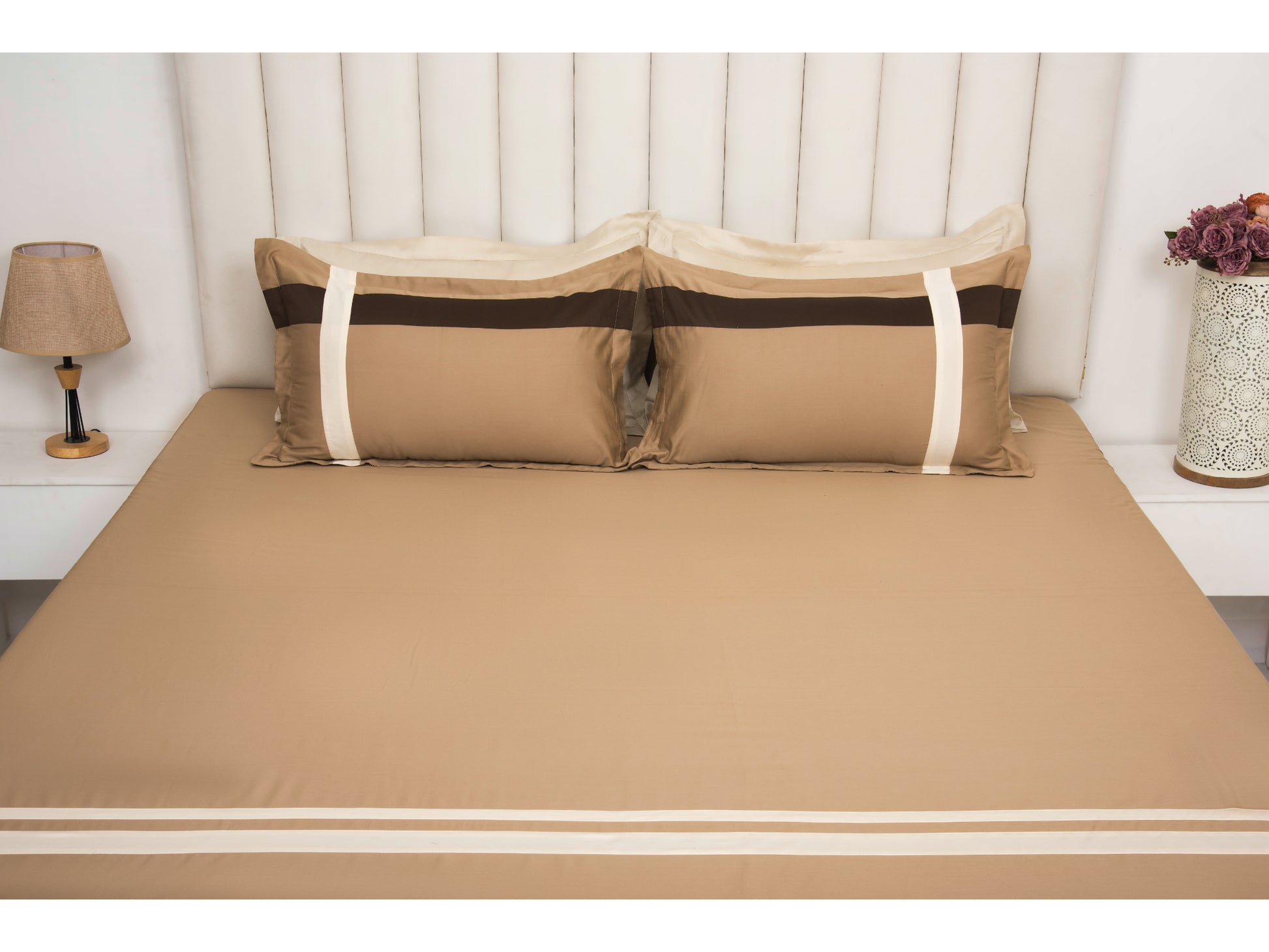 PATCH WORK BEDSHEET 100% COTTON (3 PCS) - Bedding Bliss