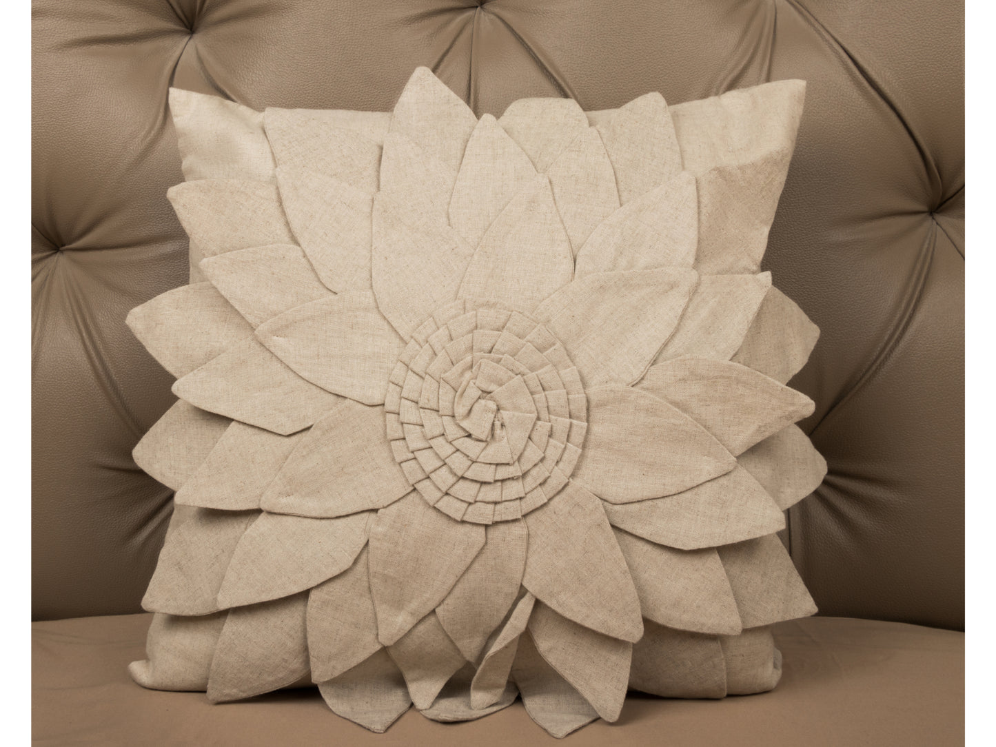 FLOWER LINEN CUSION COVER (1 PCS)