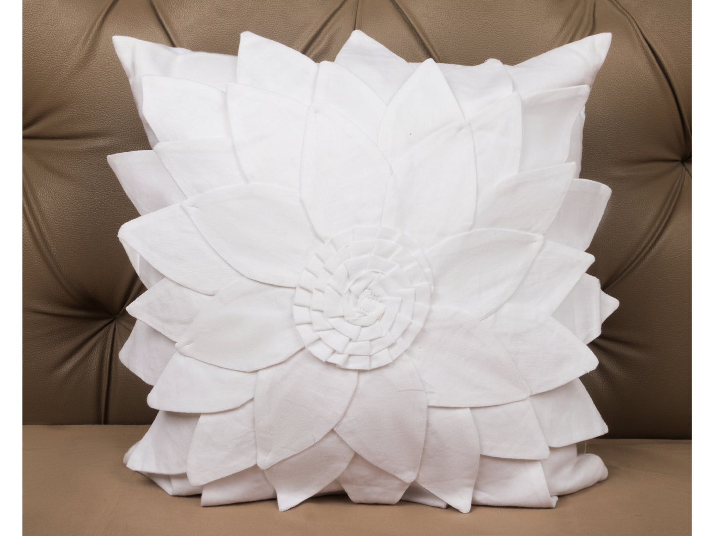 FLOWER LINEN CUSION COVER (1 PCS)