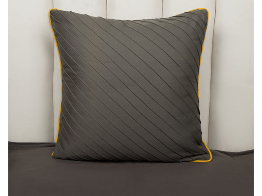 PRINTEX WORK WORK CUSION COVER (GREY, 1 PCS) - Bedding Bliss