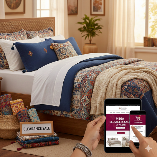 Bedding Bliss Mega Sale: Find Your Dream Bedsheets Sale Online Today!