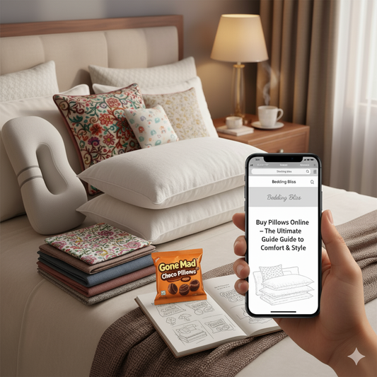 Buy Pillows Online – The Ultimate Guide to Comfort, Style & Best Deals in India