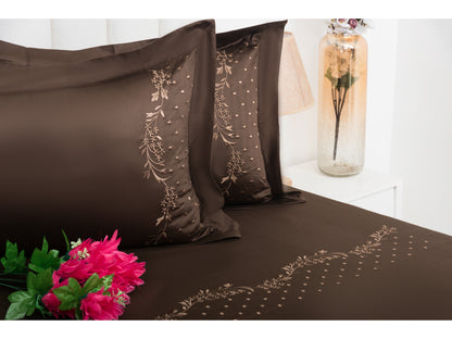 EMBROIDERY BEDSHEET 100% COTTON (3PCS)