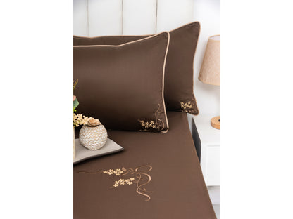 EMBROIDERY BEDSHEET 100% COTTON (3PCS)