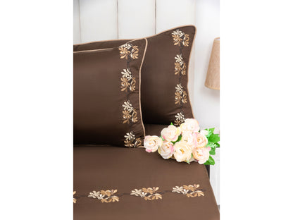 EMBROIDERY BEDSHEET 100% COTTON (3PCS)