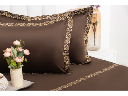 EMBROIDERY BEDSHEET 100% COTTON (3PCS)