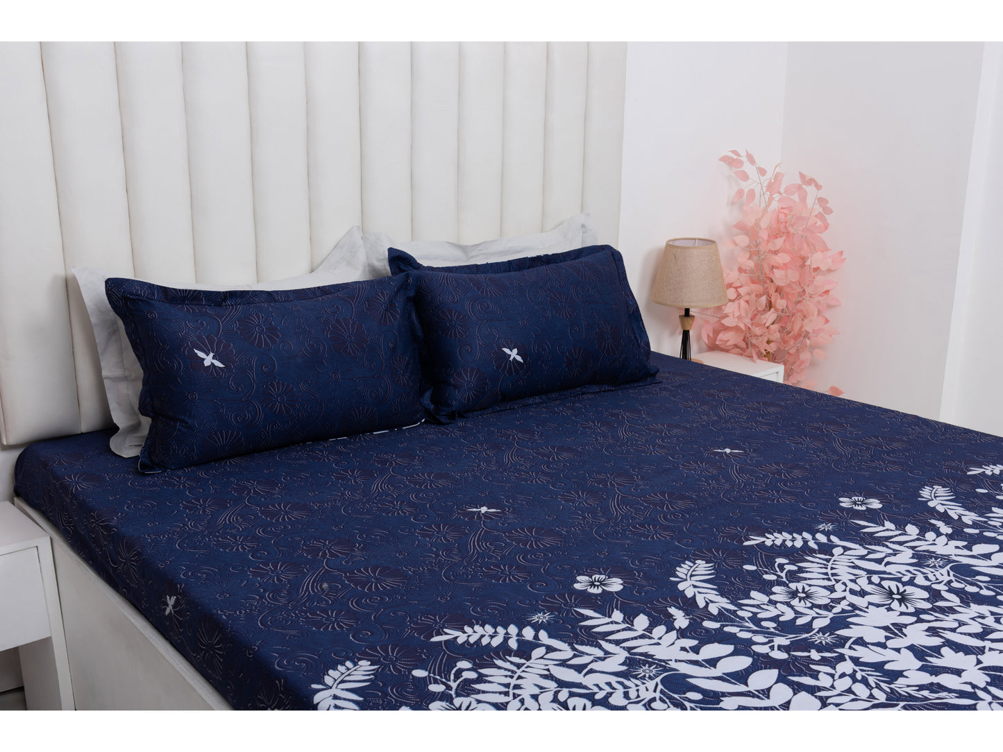 GUARANTEED  PRINTED BEDSHEET 100% COTTON (3PCS, PRINTED)