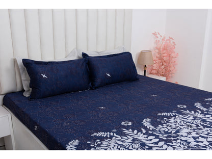 GUARANTEED  PRINTED BEDSHEET 100% COTTON (3PCS, PRINTED)