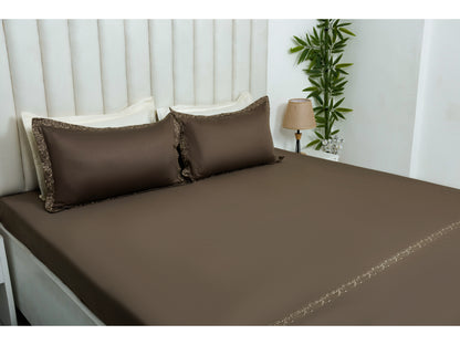 EMBROIDERY BEDSHEET 100% COTTON (3PCS)