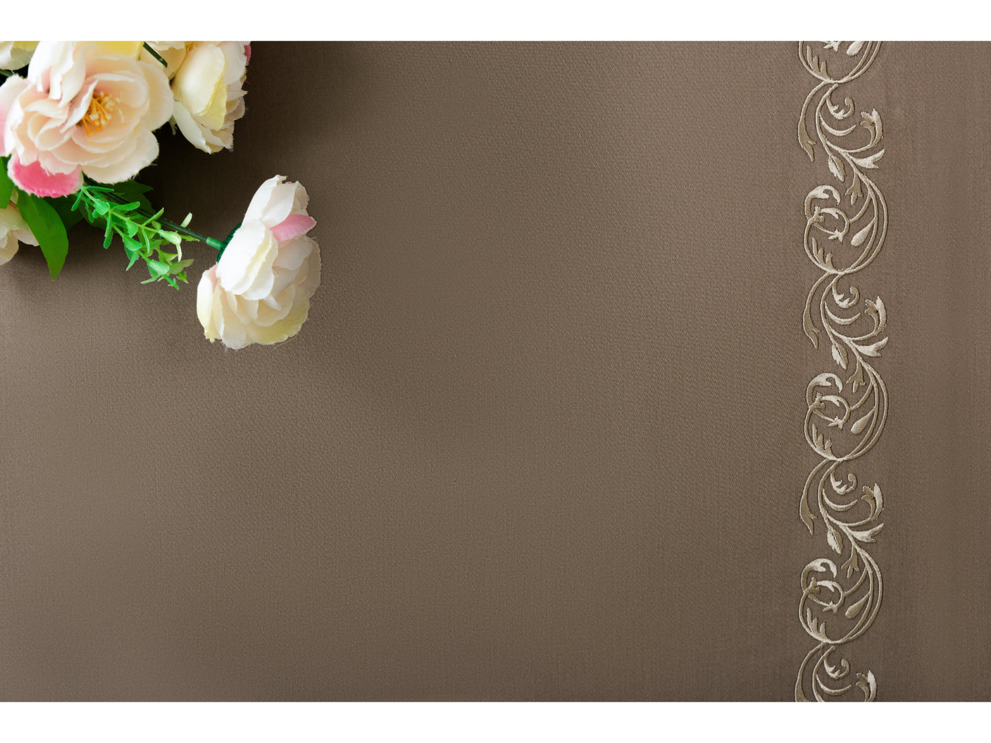 EMBROIDERY BEDSHEET 100% COTTON (3PCS)
