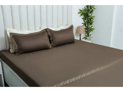 EMBROIDERY BEDSHEET 100% COTTON (3PCS)