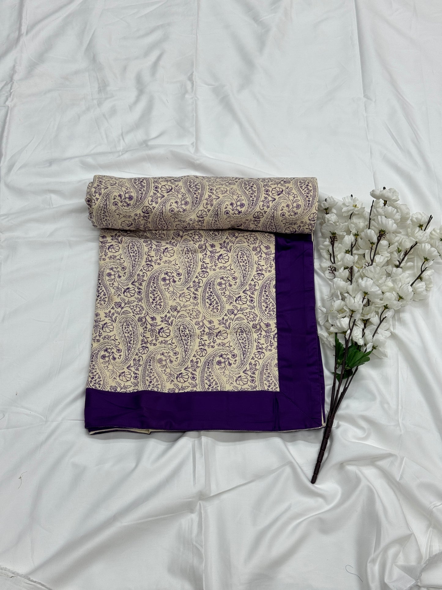 PURE COTTON SINGLE LAYER DOHOR (VIOLET)