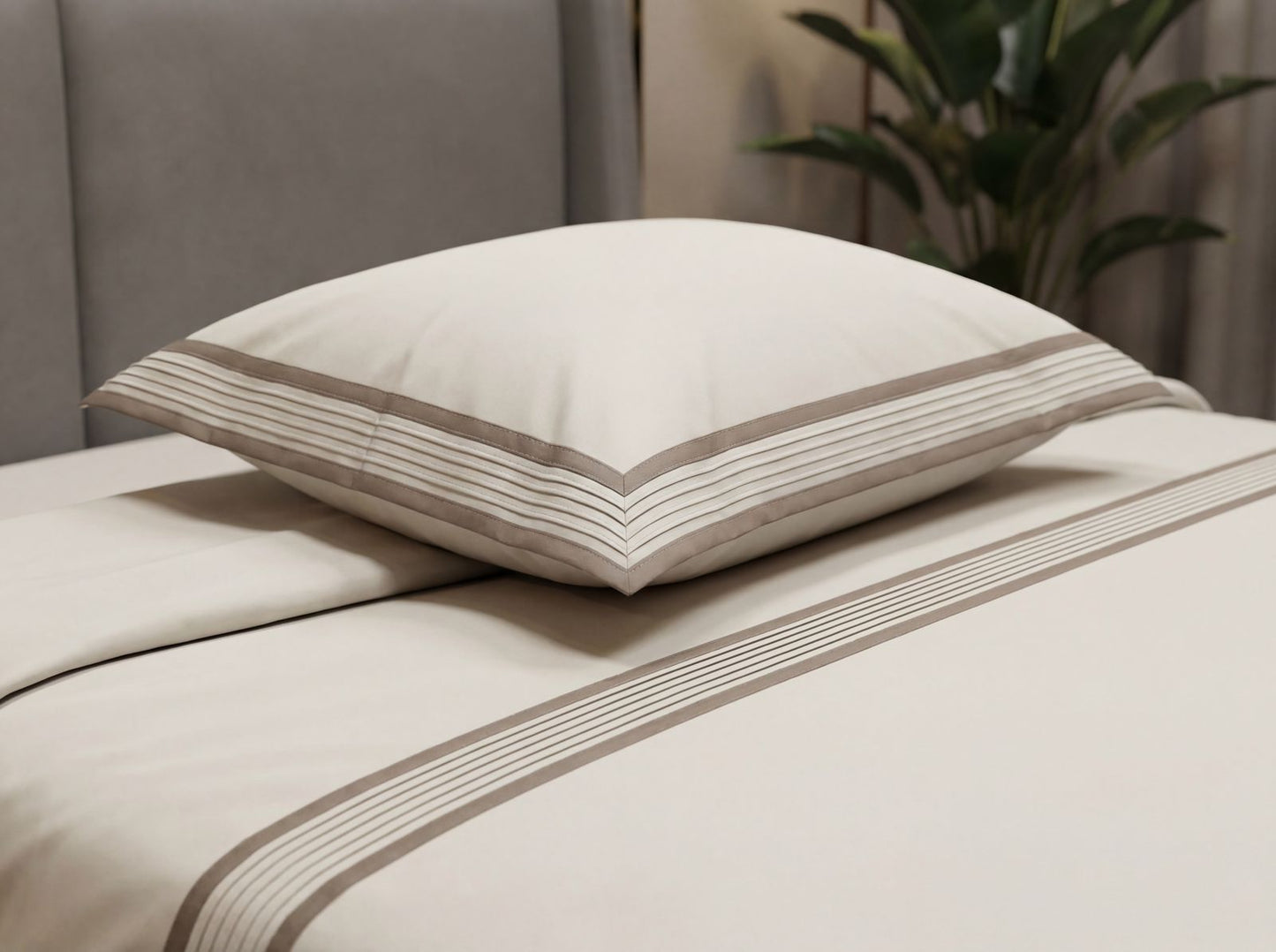 Pintex X Stripe (3 Pcs) | Bedding Bliss