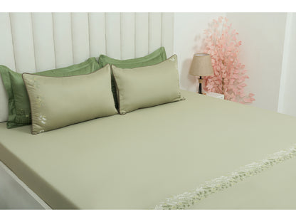 EMBROIDERY BEDSHEET 100% COTTON (3PCS)