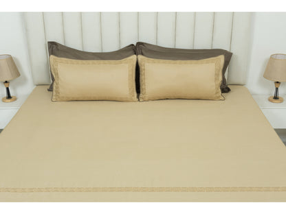 EMBROIDERY BEDSHEET 100% COTTON (3PCS)