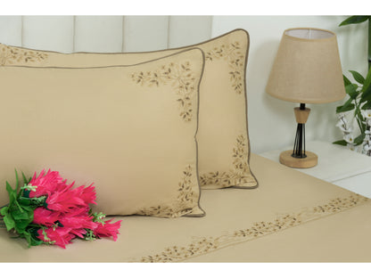 EMBROIDERY BEDSHEET 100% COTTON (3PCS)