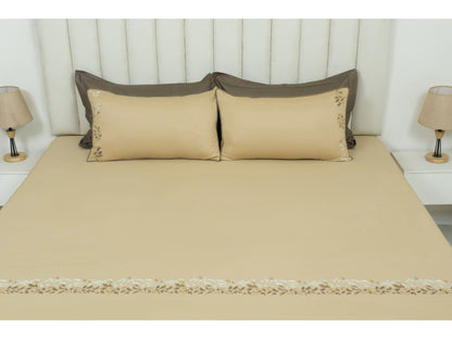 EMBROIDERY BEDSHEET 100% COTTON (3PCS)