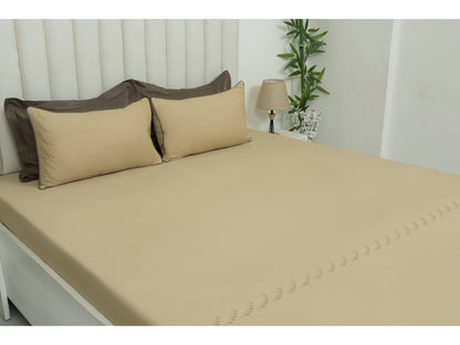 EMBROIDERY BEDSHEET 100% COTTON (3PCS)