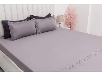 EMBROIDERY BEDSHEET 100% COTTON (3PCS)