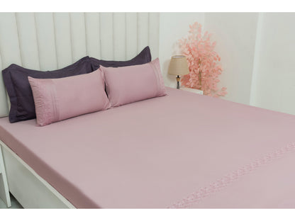 EMBROIDERY BEDSHEET 100% COTTON (3PCS)