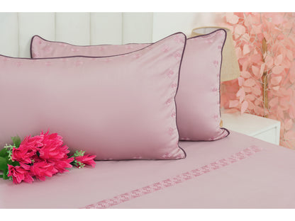 EMBROIDERY BEDSHEET 100% COTTON (3PCS)