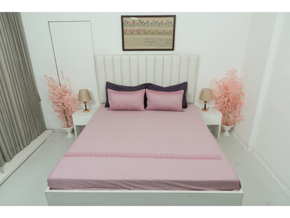 EMBROIDERY BEDSHEET 100% COTTON (3PCS)