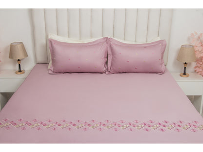 EMBROIDERY BEDSHEET 100% COTTON (3PCS)