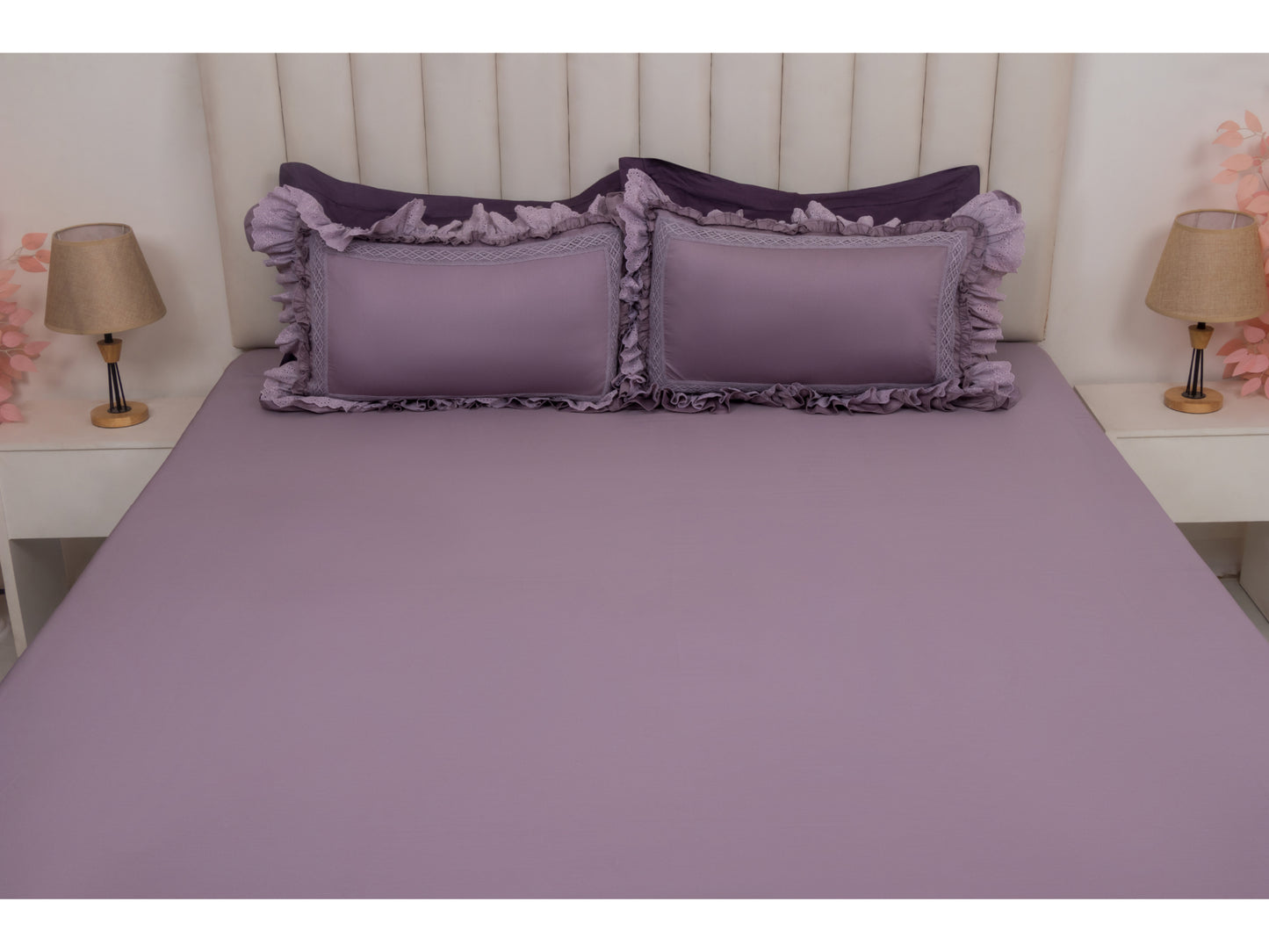 FRILLED BEDSHEET (3PCS)