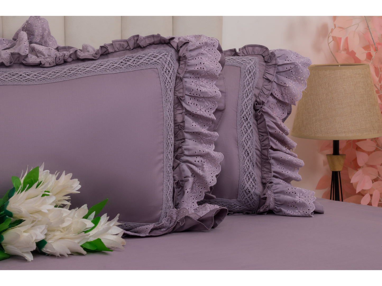 FRILLED BEDSHEET (3PCS)