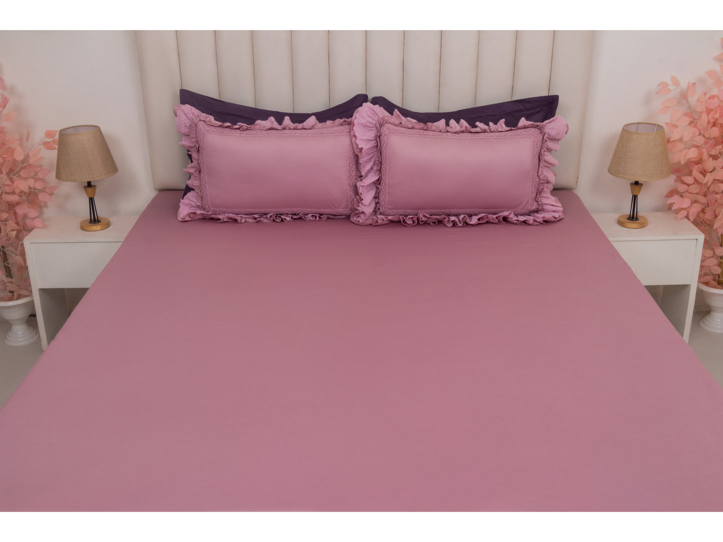 FRILLED BEDSHEET (3PCS)