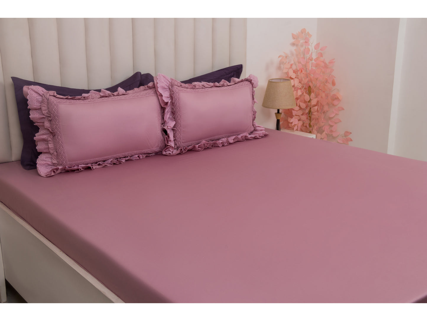 FRILLED BEDSHEET (3PCS)