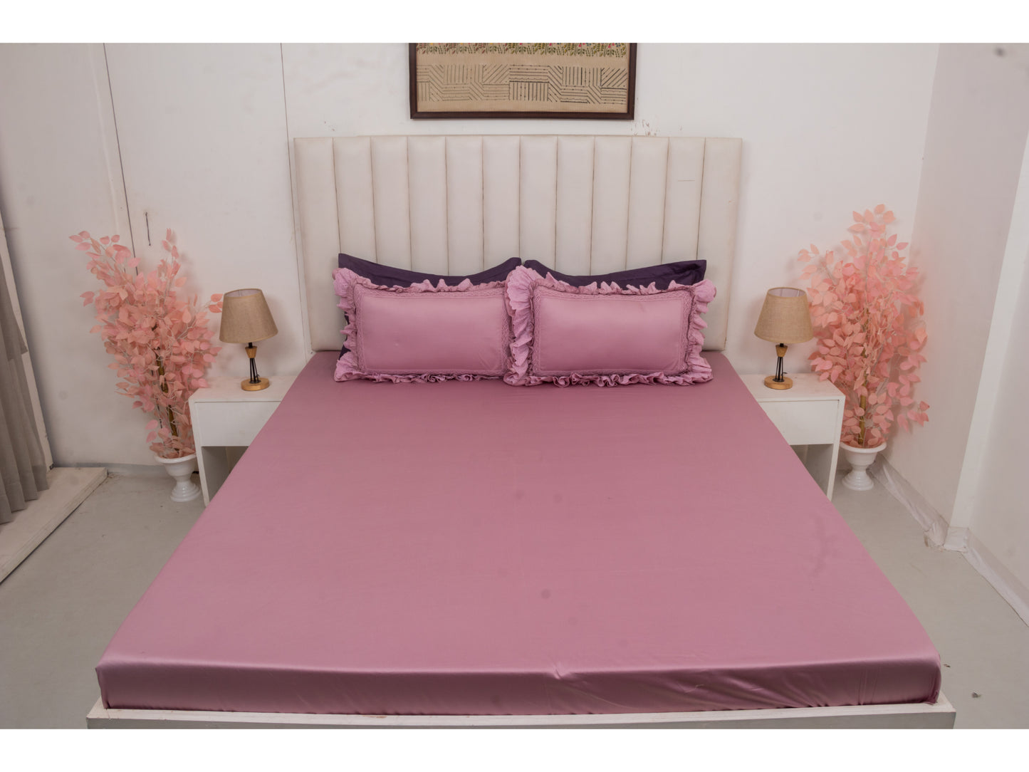 FRILLED BEDSHEET (3PCS)