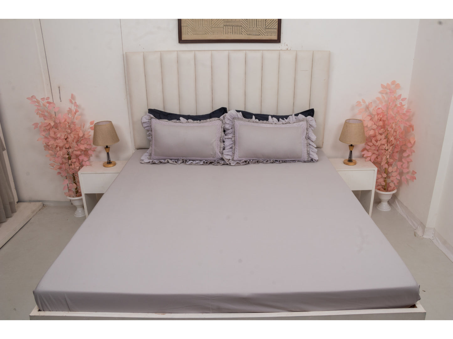 FRILLED BEDSHEET (3PCS)