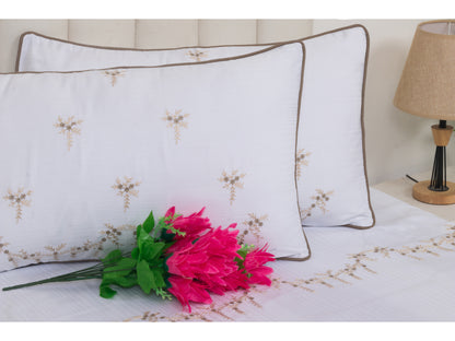 EMBROIDERY BEDSHEET 100% COTTON (3PCS)