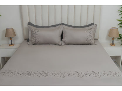 EMBROIDERY BEDSHEET 100% COTTON (3PCS)