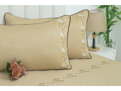 EMBROIDERY BEDSHEET 100% COTTON (3PCS)