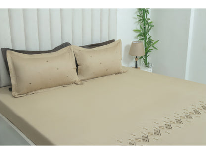 EMBROIDERY BEDSHEET 100% COTTON (3PCS)