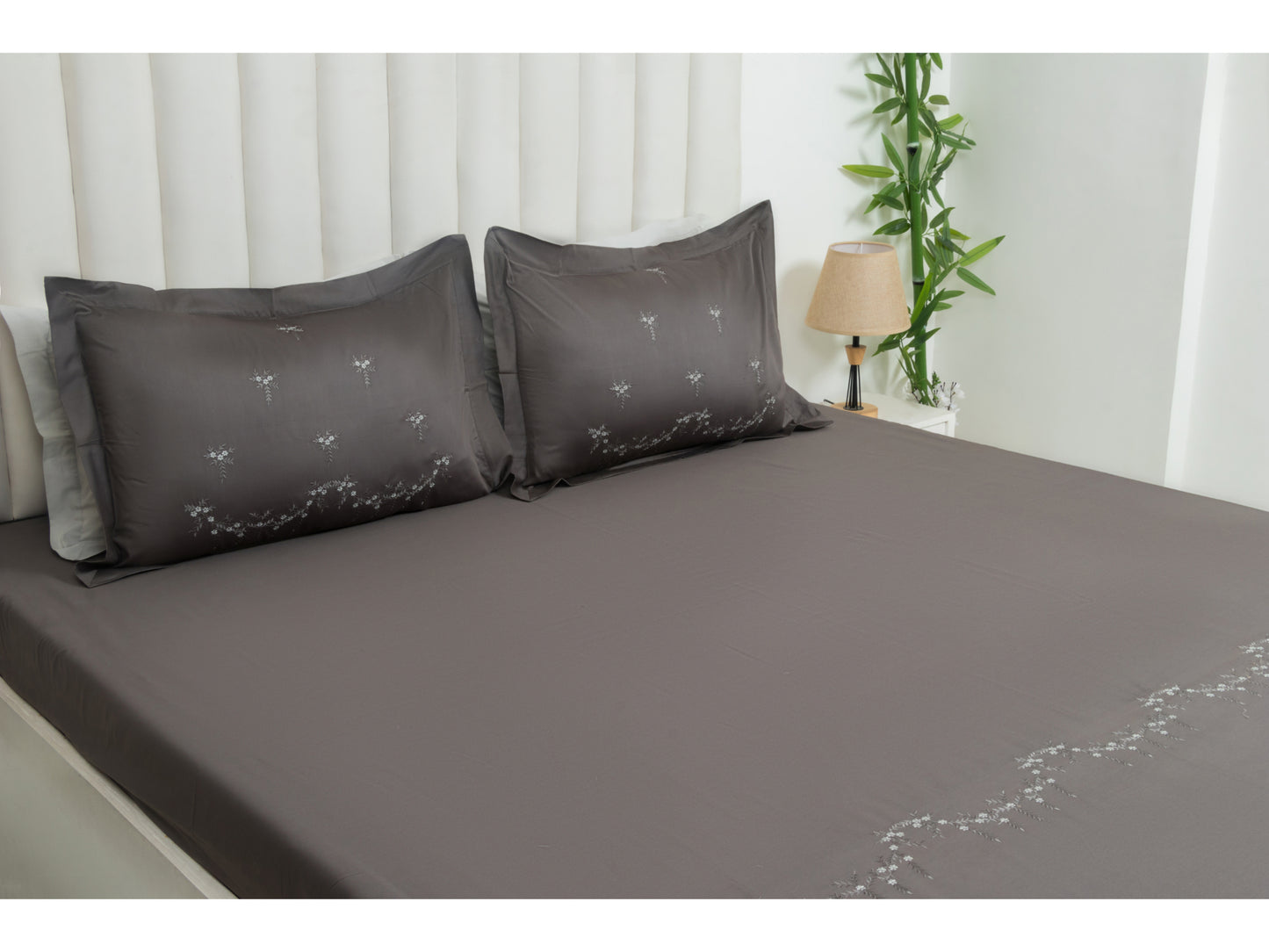 EMBROIDERY BEDSHEET 100% COTTON (3PCS)