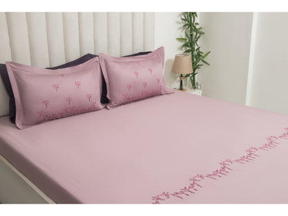 EMBROIDERY BEDSHEET 100% COTTON (3PCS)