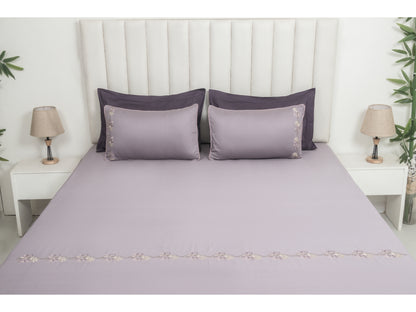 EMBROIDERY BEDSHEET 100% COTTON (3PCS)