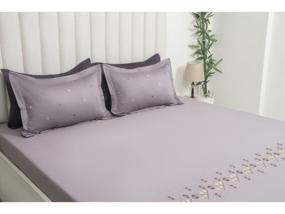 EMBROIDERY BEDSHEET 100% COTTON (3PCS)