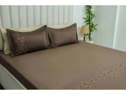 EMBROIDERY BEDSHEET 100% COTTON (3PCS)